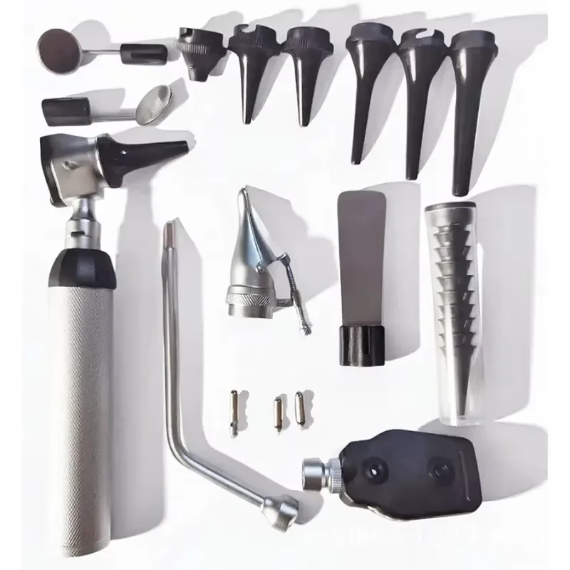 2026 hot for ENT Examination Kit Ophthalmoscope Otoscope Nasal Speculum Laryngoscope Veterinary Diagnostic Tools for Small