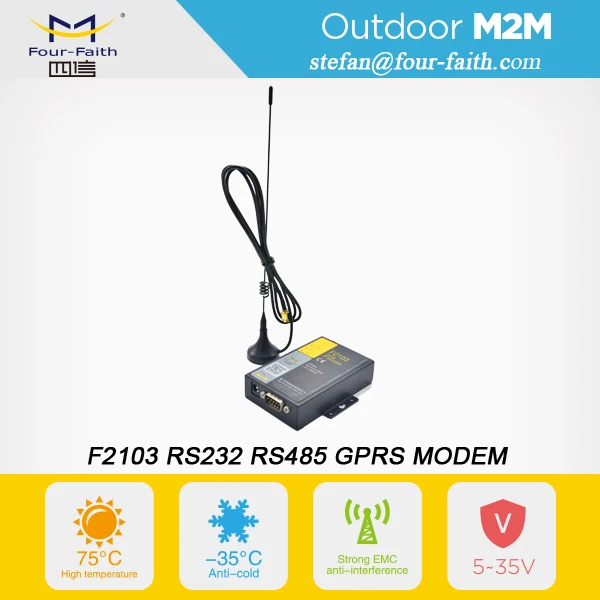 Modem industrial do Wcdma/hsdpa/hsupa do conversor 3g M-bus Rs232 Modbus Rs485 M-bus