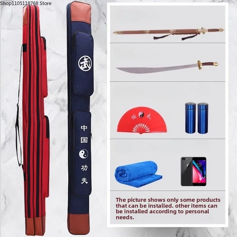 Sword Bag Oxford Cloth Martial Arts Product Japanese Sword Case Carrying Bag Long Blade Cover