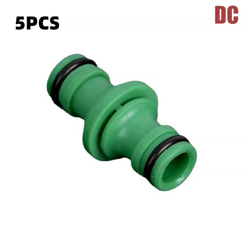5 Pc Homebrew Quickly Connector Wash Water Tube Connectors Joiner Repair Coupling 1/2' Garden Hose Fittings Pipe