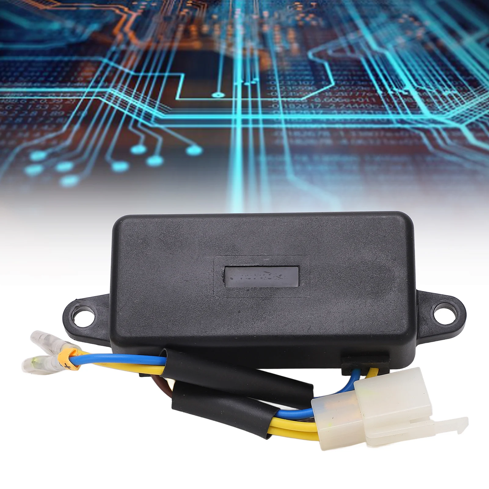 Régulateur de tension automatique de générateur monophasé, 6 fils, haute précision, ABS, essence AVR pour générateur 2kw