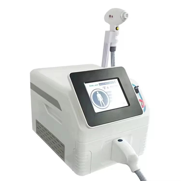 ‌ المهنية المحمولة 808nm ديود إزالة الشعر بالليزر 4000 واط 4 الطول الموجي معتمد طويلة الأمد غير مؤلم مزيل الجسم