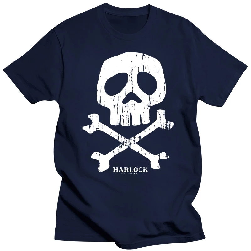 Men tshirt  Captain Harlock   Anime  Manga Unisex T Shirt Printed T-Shirt tees top