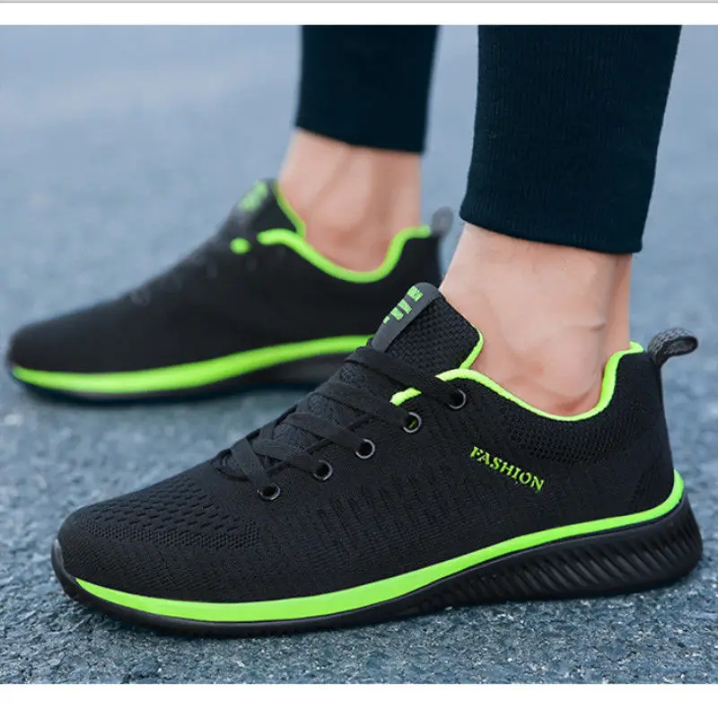 Men's and Women's Spring and Autumn Lightweight Sports Running Shoes Soft Comfortable Breathable Casual Sneakers