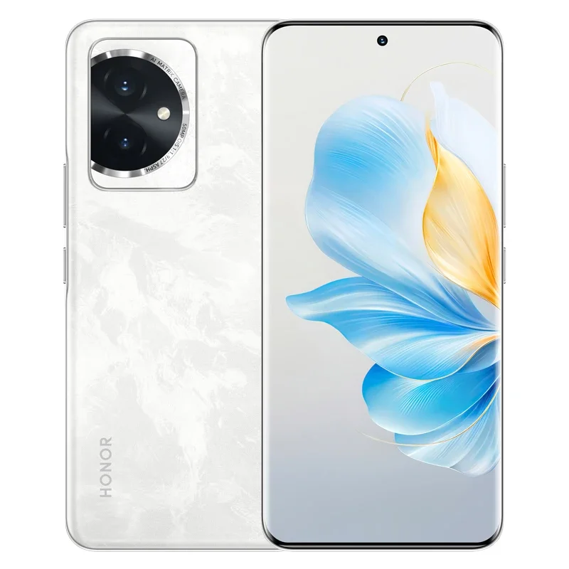 Honor-Smartphone Original Usado, 100 5G, Câmera 50.0MP, Snapdragon 7, Gen 3, Carga 100W, Tela OLED de 6,7 ", Android 13.0, NFC