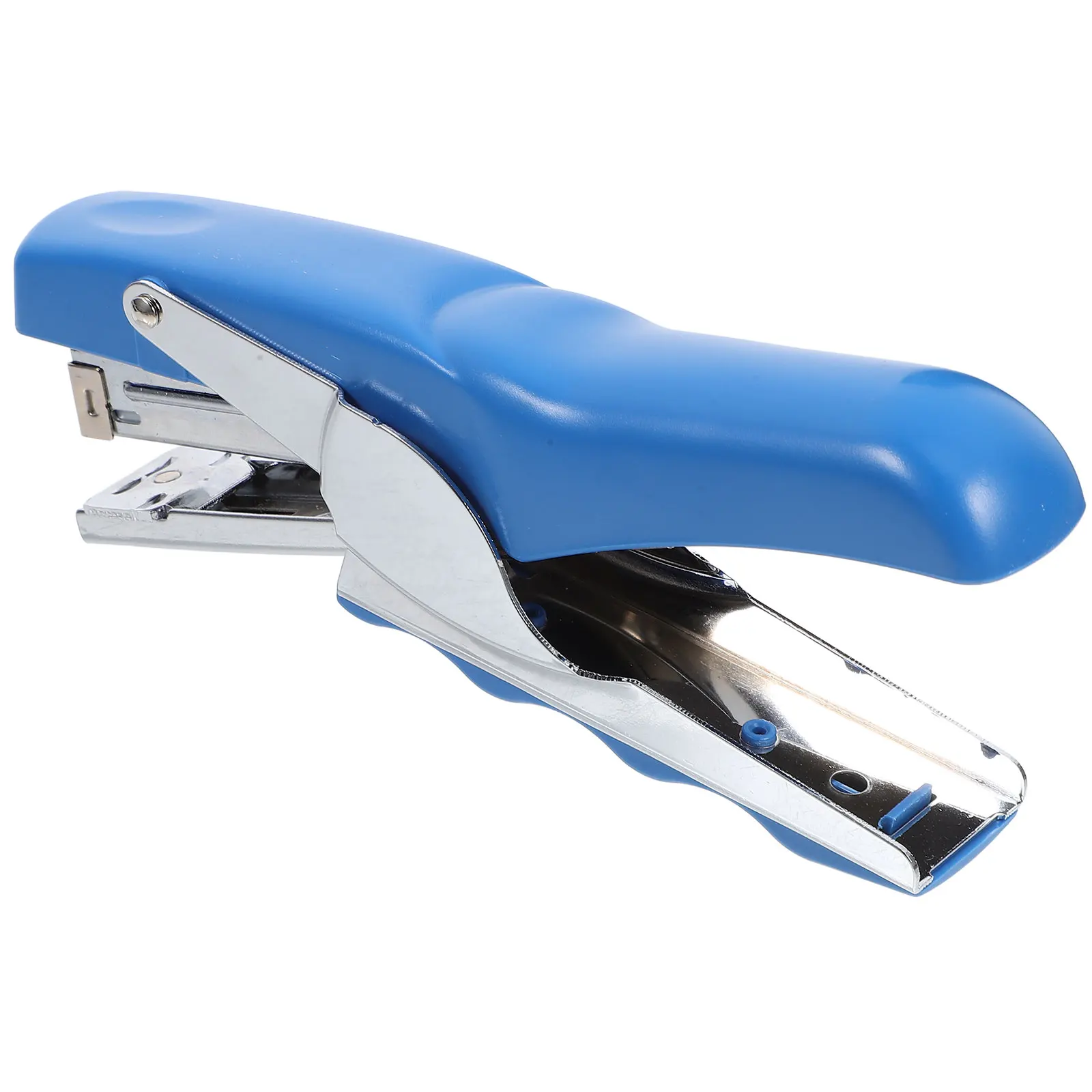 

Sleek Blue Handheld Portable Manual Paper 24/6 26/6 Staples Compatible Heavy Duty For Office Classroom Stapling Metal Document
