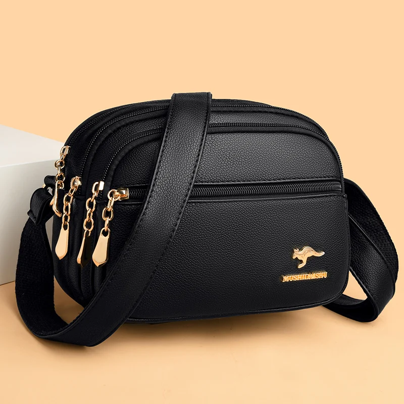 Genuine Luxury 3 layers Handbags Women Bags Designer HIgh Quality Leather Crossbody Bags for Women 2024 Shoulder Bag Sac A Main