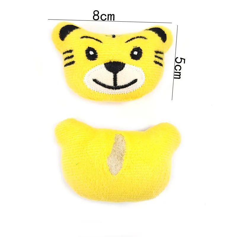 200 Stks/partij Groothandel Tijger Broche Accessoires Cartoon Pluche Pop Pin Tas Hoeden, Aanbetaling Eerst Om Korting Veel Te Krijgen, Pta280