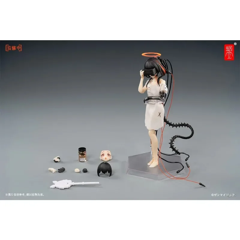 Snail Shell Original MODEL KIT 01 Mizaru 02 Kikazaru 03 Iwazaru  PVC、ABS、POM Anime Action Figure Collectible Model Ornaments