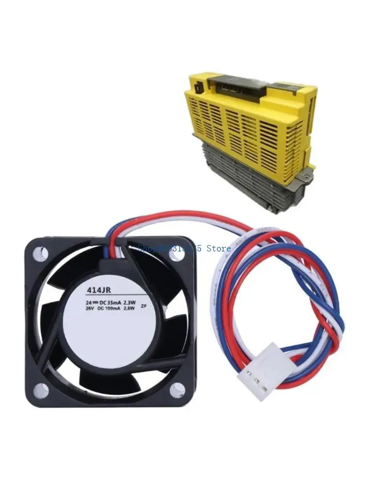  Inverter Coolers 414JR 4x4x2.5 24V 35mA 2.3W 3Pin 4cm Inverters Drive Fan for Inverters Fan