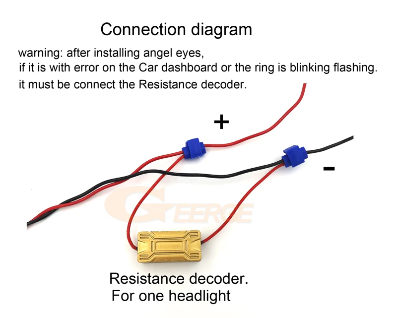 Geerge For BMW Modified Refit Led Canbus No Error Resistance DECODER WARNING CANCELLER