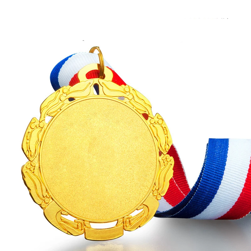 Manufacturer Cheap Wholesale Sublimation Metal Gold Award Medals Sports Custom Kick Boxing Karate Taekwondo Medals