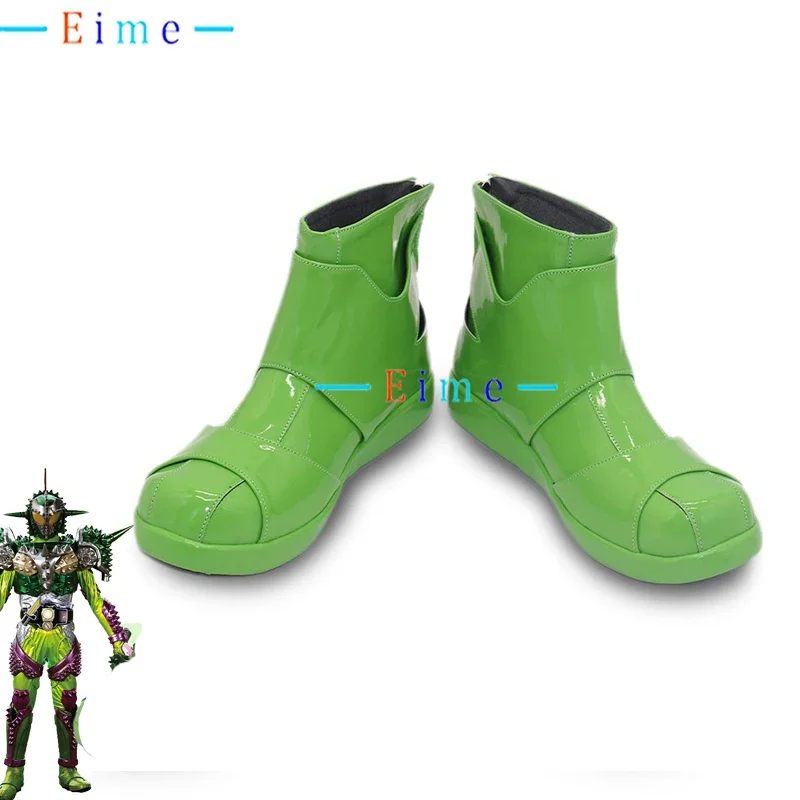 Rider Bravo Cosplay Shoes Anime Accessories Cosplay Props PU Leather Shoes Halloween Carnival Party Boots Big Size Custom Mad