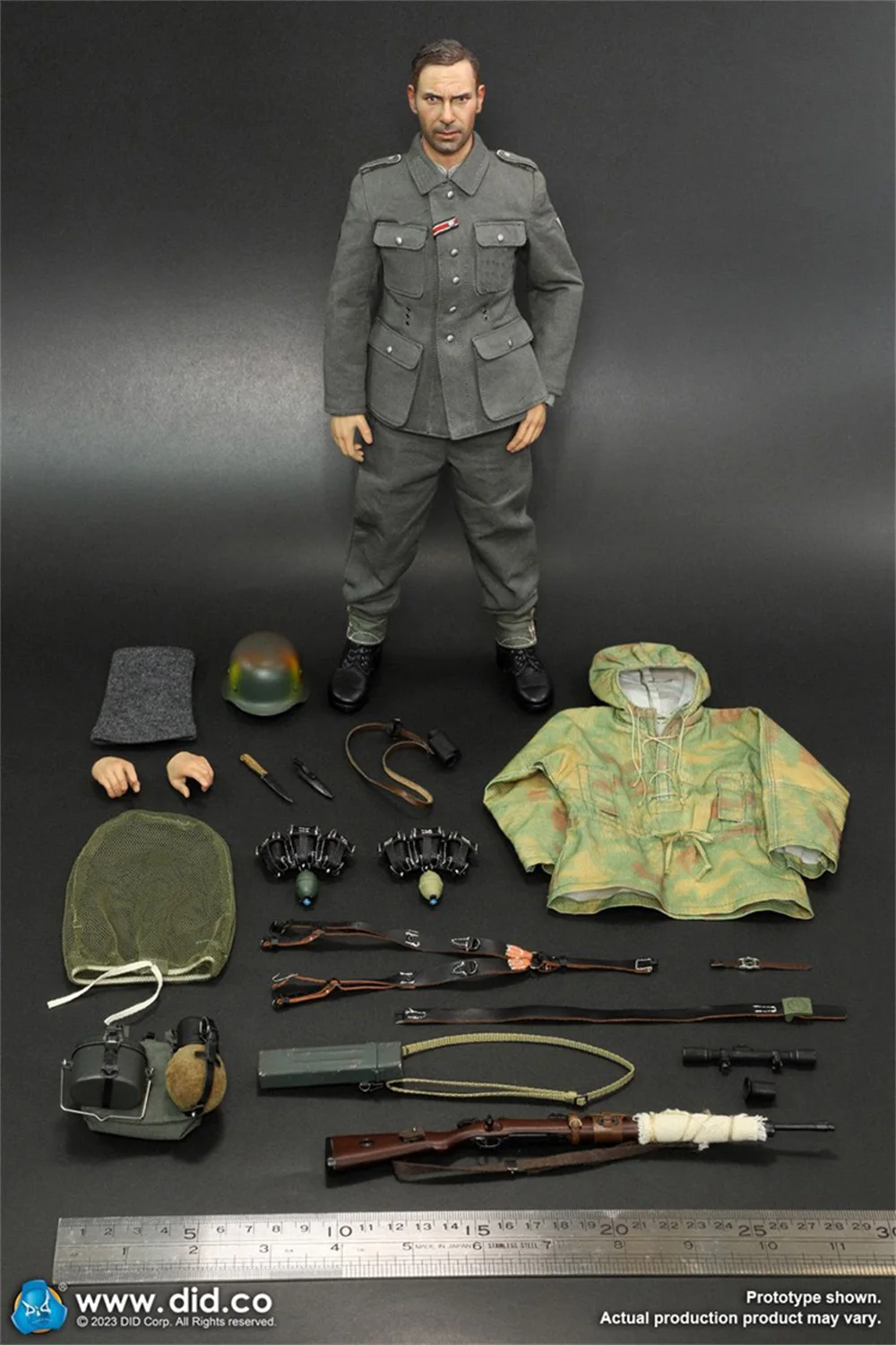 1/6 DID D80163 WWII Series Save Soldier Ryan the Sniper Full Set Moveable Action Figure For Fans Collect Gift