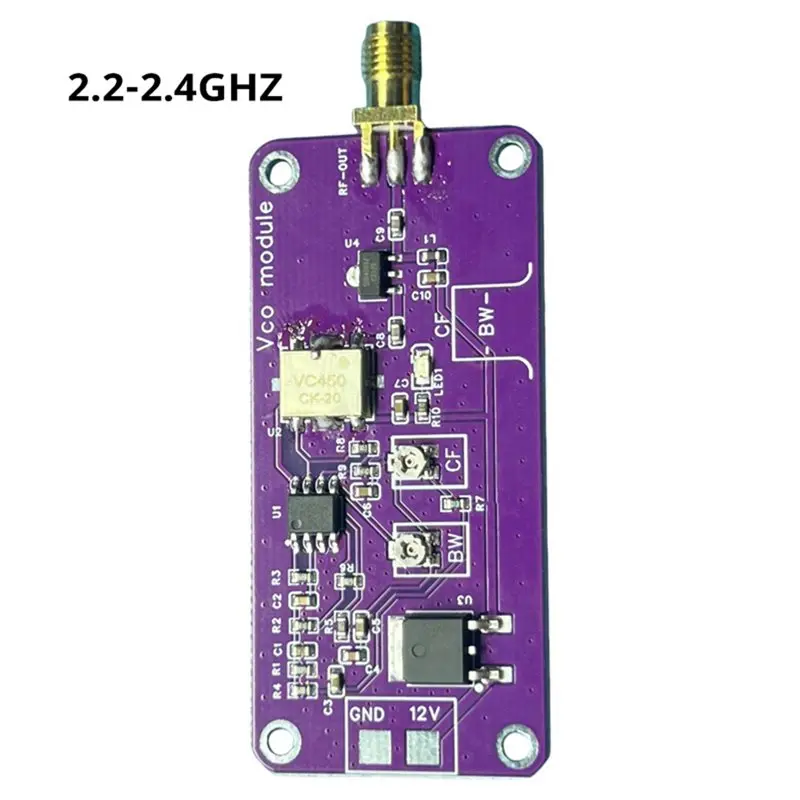 A53M-VCO Voltage-Controlled Oscillator Sweep Signal Source Broadband Oscillator RF Suppression Signal Source