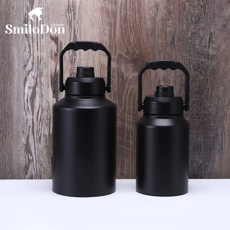 

Smilodon-304 Stainless Steel Thermos Pot Portable Thermos Cup Insulated Water Bottle Outdoor Camping Kettle 2L 3.8L Capacity