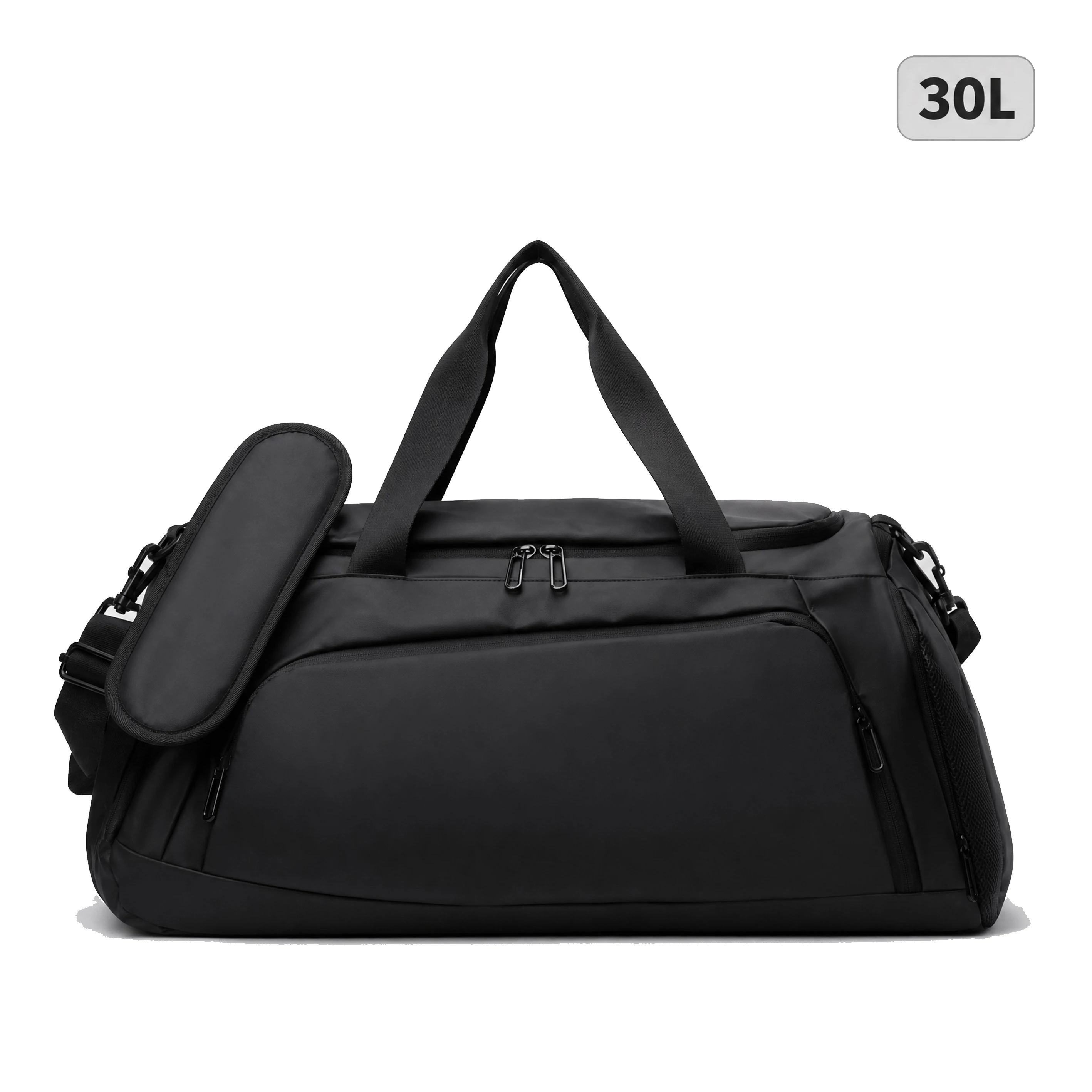 30L Gym Bag Shoe Compartment Waterproof Dry Wet Separation Travel Duffel Men Women Lightweight Yoga Training Weekend Sports Bag