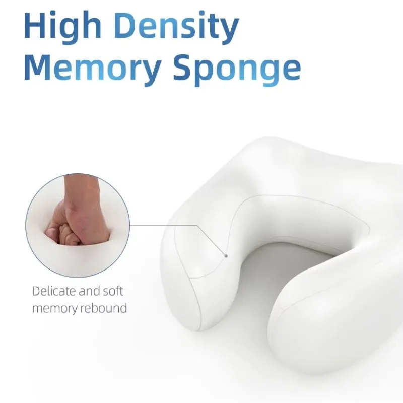 Cervical Spine Massager Neck Massager Protector Shoulder Massage Pillow Wireless Hot Compress Portable U Shape Pillow for Office