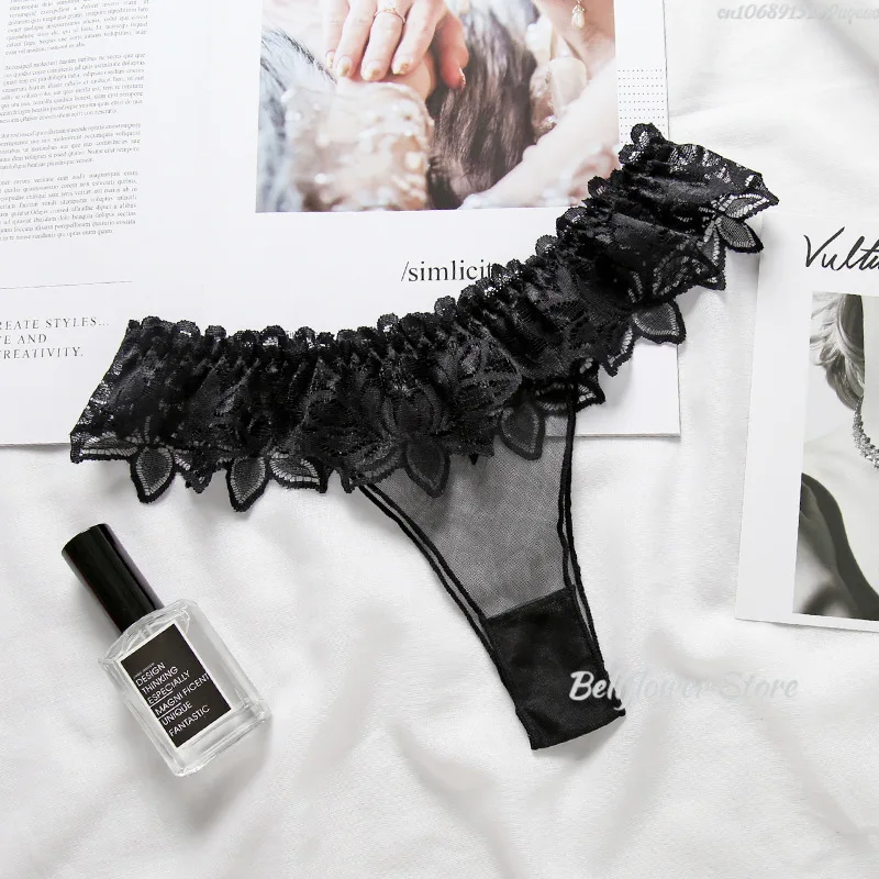 

Женские трусики-стринги с низкой посадкой, прозрачные сетчатые футболки с низкой талией, нижнее белье, стринги, женские кружевные трусики с Т-образной спинкой, эротические костюмы