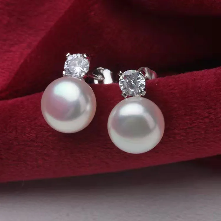 

Freshwater pearl earring earring necklace white pink