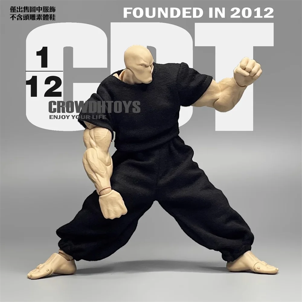 

1/12th 3ATOYS Romankey Man Tough Guy Muscle Strong Body Фигурка с короткими рукавами, брюки, рубашка, пальто, аксессуары для фигурки 6 дюймов Worldbox