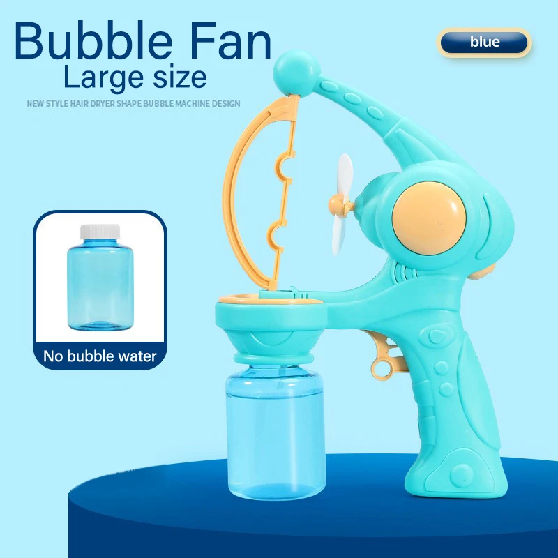 Fully Automatic Bubble Machine Rocket Electric Soap Bubble Gun Boys Girls Toys Children\'s Day Gift for Outdoor Party Playtime