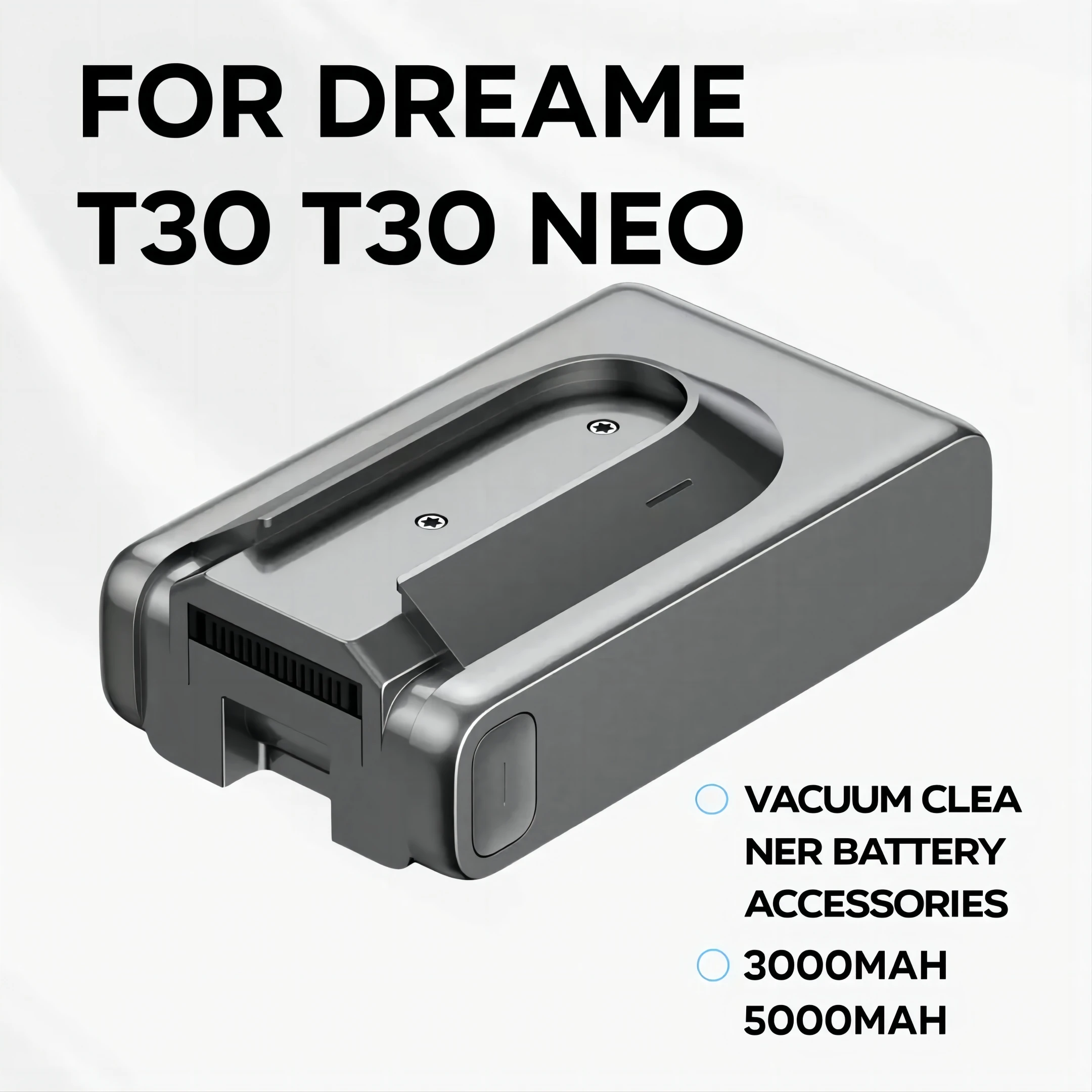 

Original 3500mAh Replacement Battery for Dreame T30 R20 Cordless Vacuum Cleaner Rechargeable Removable Cordless Extra Battery