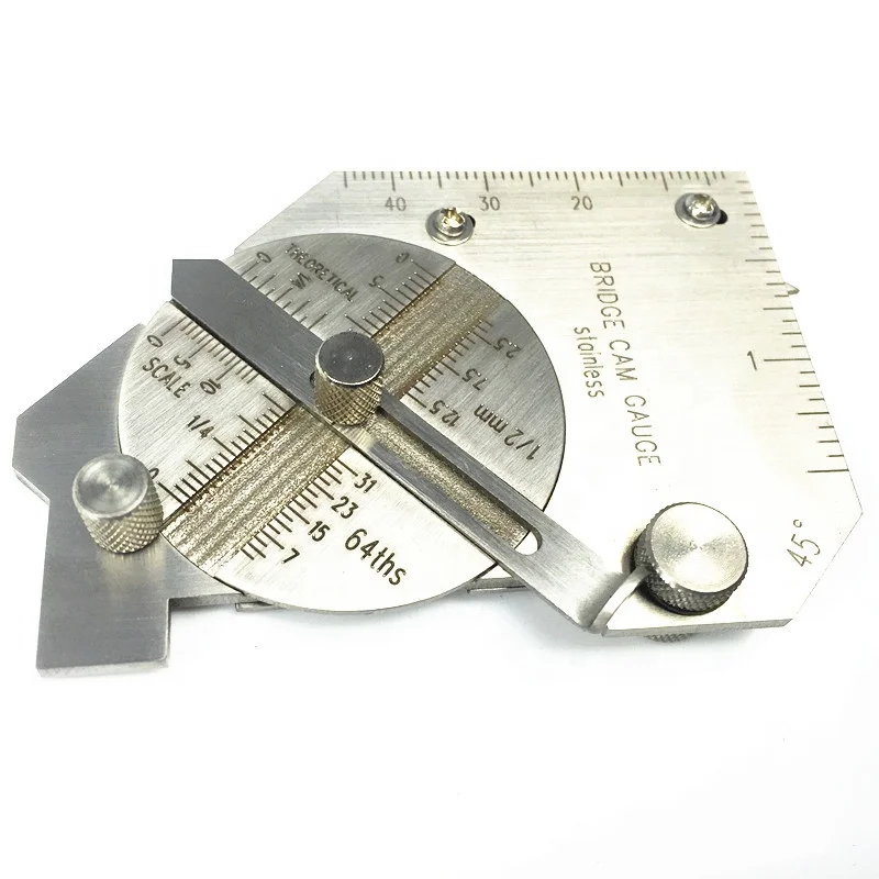 

Bridge CAM Gauge Inspection Gage Weld Seam Throad Pocket Measure Tool Weld Gauge