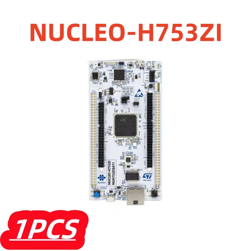 

1Pcs/lot New NUCLEO-H753ZI ARM STM32 development board Nucleo-144 Evaluation board