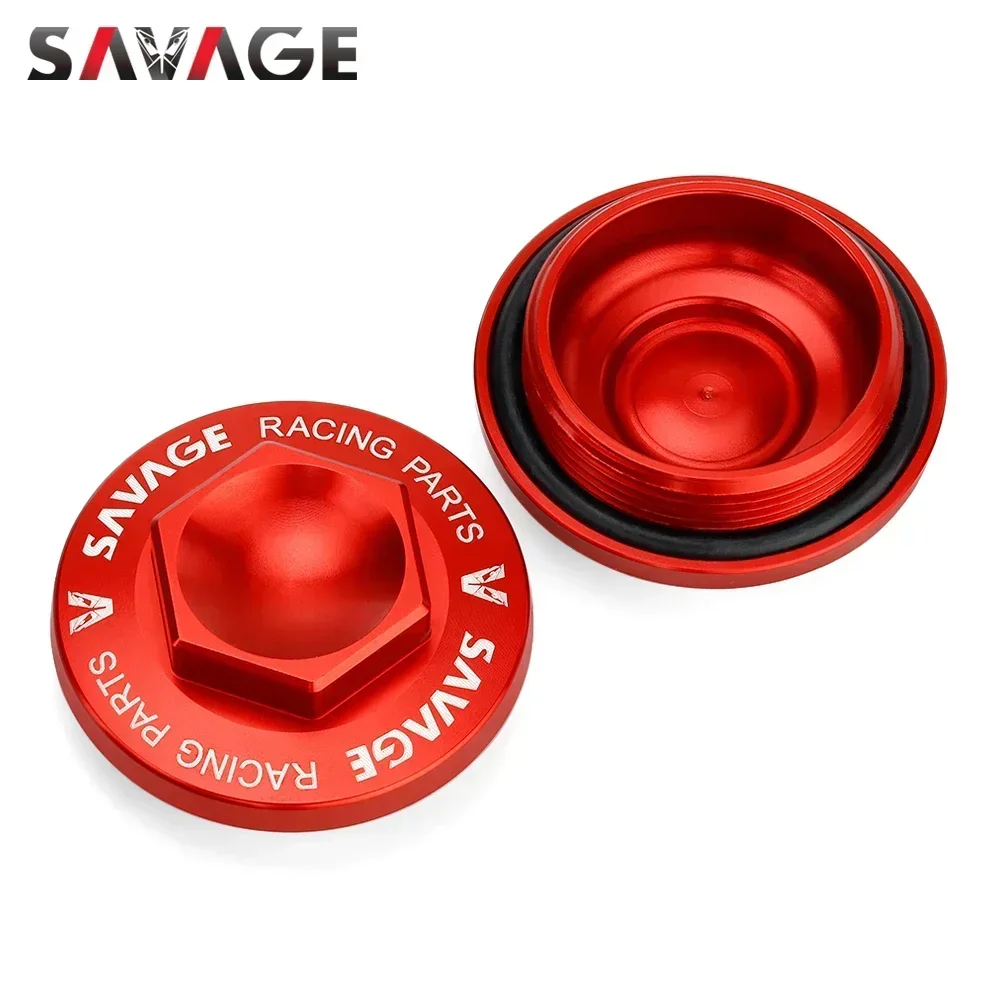 2pcs Oil Valve Cap Tappet Adjusting Cover For HONDA XR400R XR200R CRF230L 230M XR250R XR250 XR 400 Motard Motorcycle Accessories