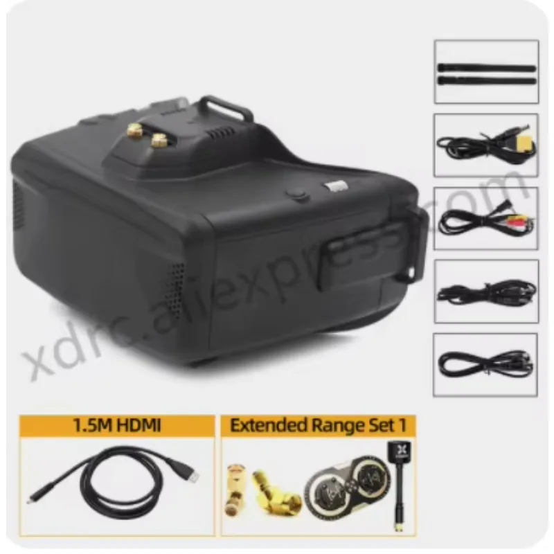 

2025 hot sale SKYZONE Cobra X V2 FPV Goggles 5.8Ghz 48CH FPV Receiver 1280x720 LCD with DVR for RC Airplane FPV Racing