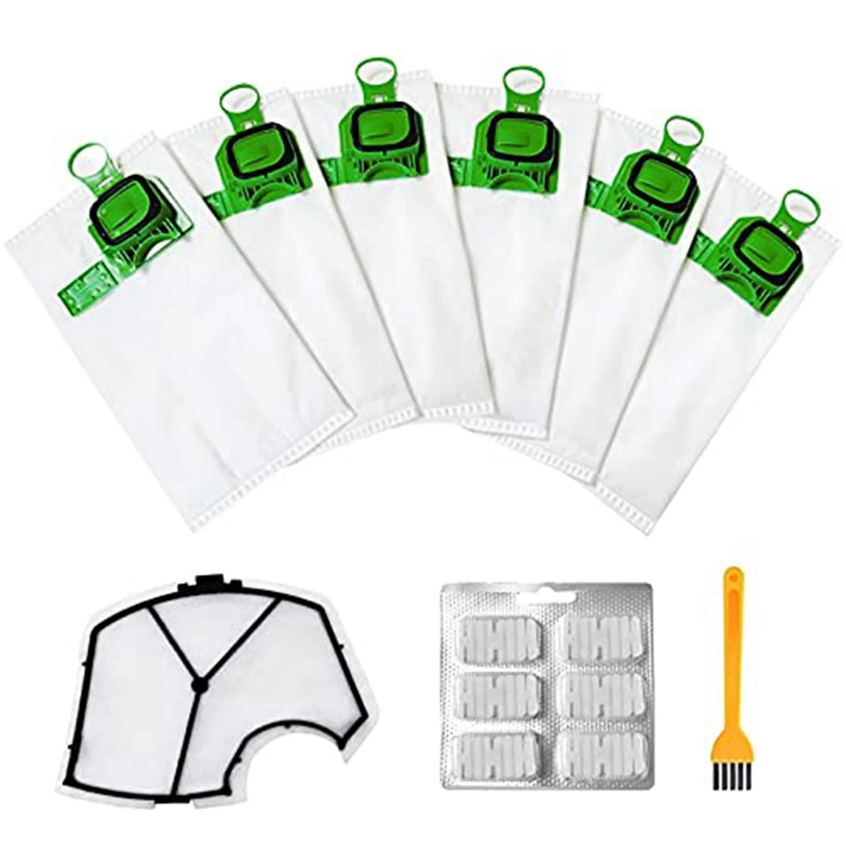 Per kit borsa aspirapolvere Kobold compatibile per Vorwerk Kobold VK140 VK150-B