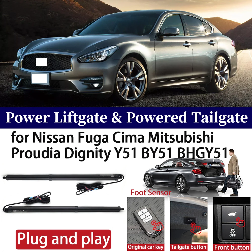 

for Nissan Fuga Cima Mitsubishi Proudia Dignity Y51 BY51 BHGY51 Car Power Liftgate Automatic Vehicle Powered Tailgate Strut