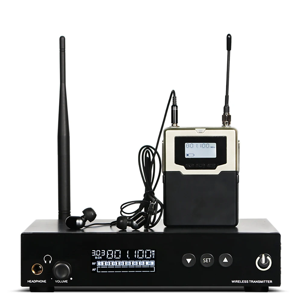 OEM Factory Low Price J8820 Professional UHF Wireless in Ear Monitor System with Monitoring Type for Stage, Recording Studio,