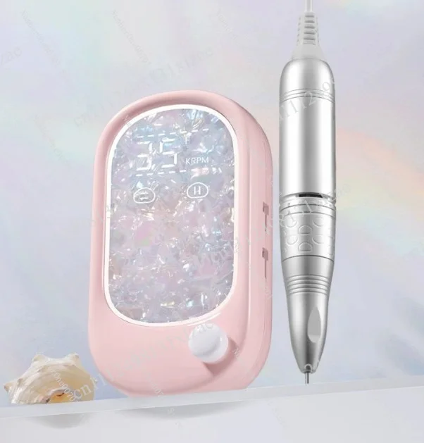 Professional electric storage pen type front exfoliation and nail sander for nail salons