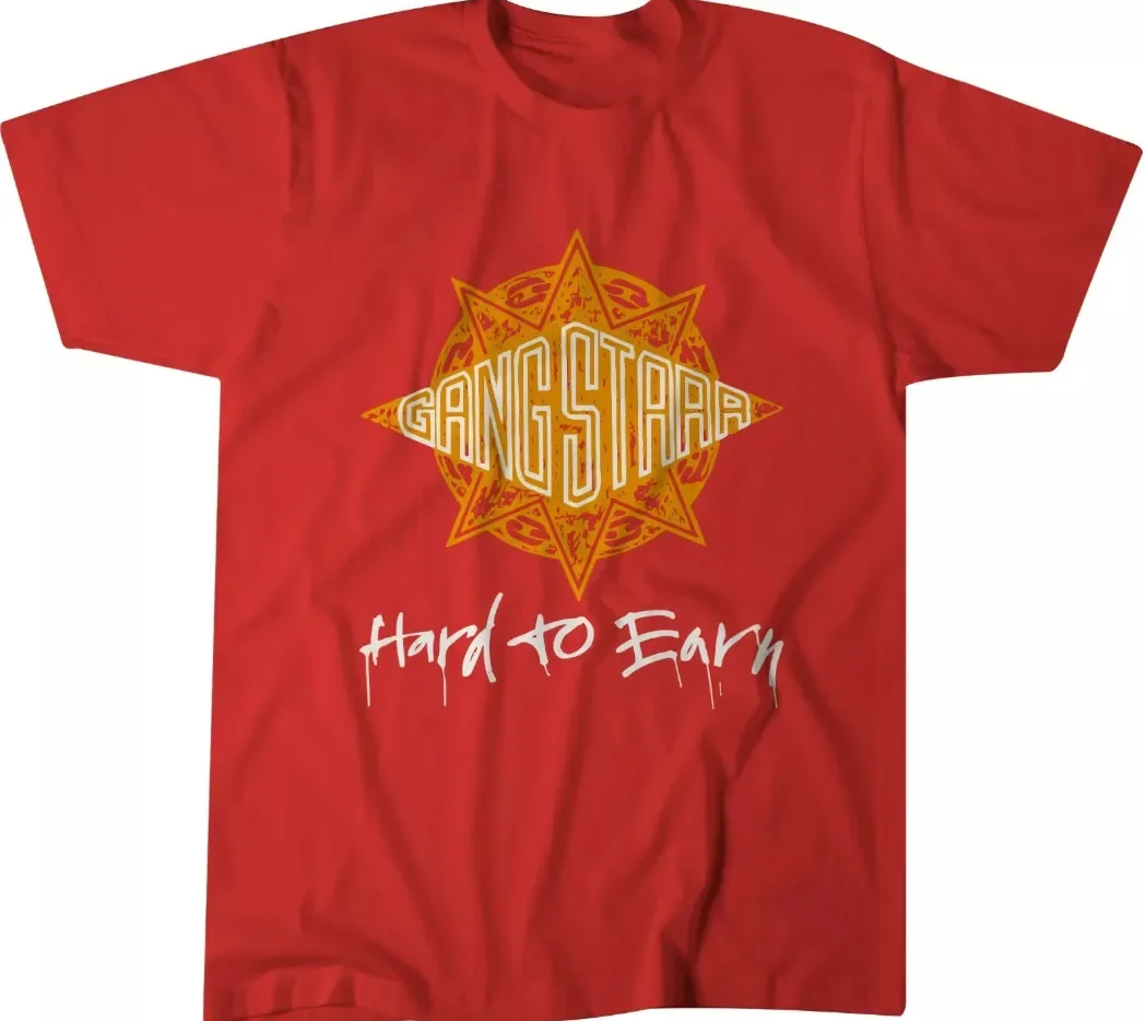 Gang Starr Hard To Earn Prom T-shirt, size S-5XL