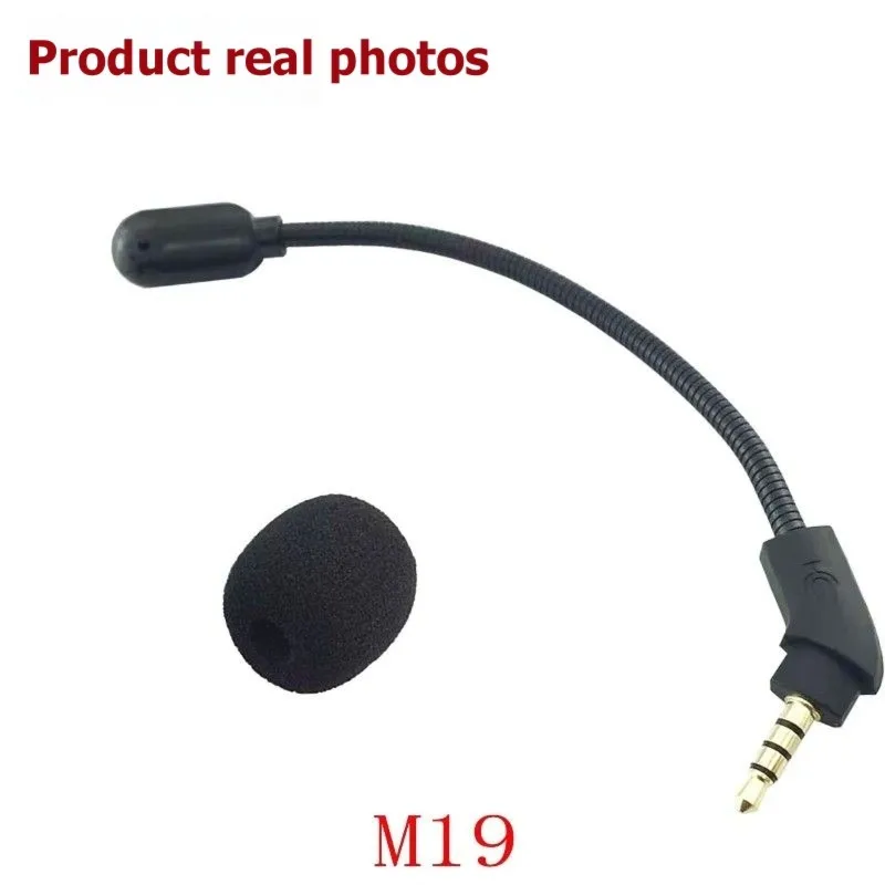 Gaming Headset Mic Detachable Microphone Boom For Kingston Hyperx Cloud Revolver S 7.1 Headphones 3.5Mm Noise-Canceling