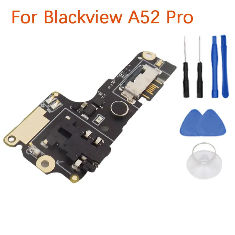 

New Original Blackview A52 Pro USB Board Base Charging Charge Port Board With Mic Accessories For Blackview A52 Pro Smart Phone