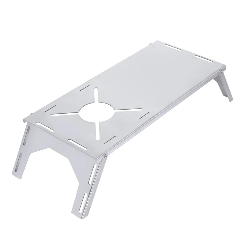 

Portable stainless steel picnic folding table spider stove single flying indproof stove t with windproof i