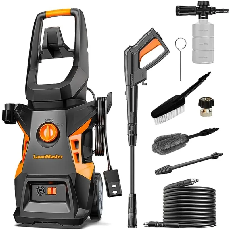 LT506-2000A Electric Pressure Washer 13 Amp 1.4 GPM 2300 Max PSI with Foam Bottle CSA Certified