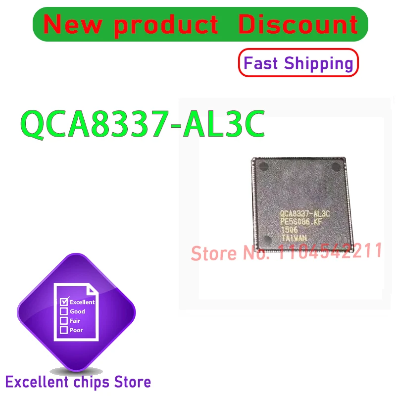 QCA8337-AL3C QCA8337 BGA 1PCS~10PCS/LOT