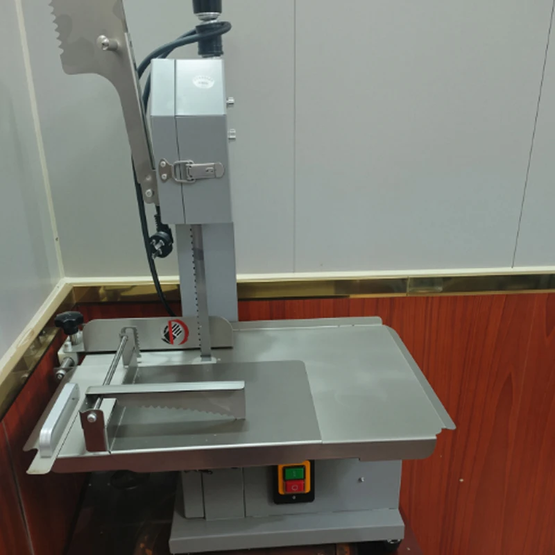 Commercial Electric Meat Cutter Stainless Steel Bone Saw Machine for Kitchen And Restaurant Use