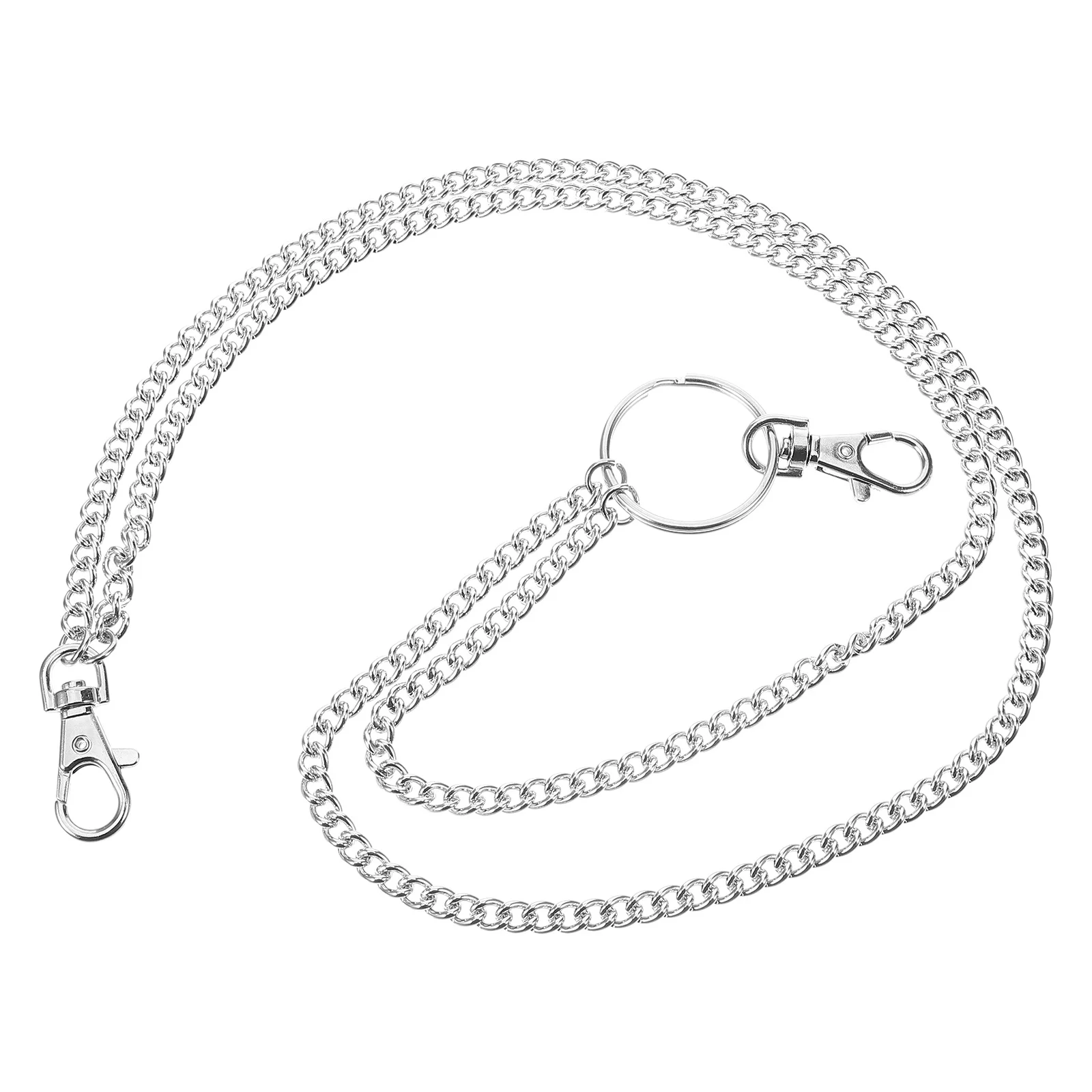 Chaîne de pantalon multicouche élégante pour chaîne de portefeuille en métal chaînes de Jean décoratives accessoires Punk pour tenue