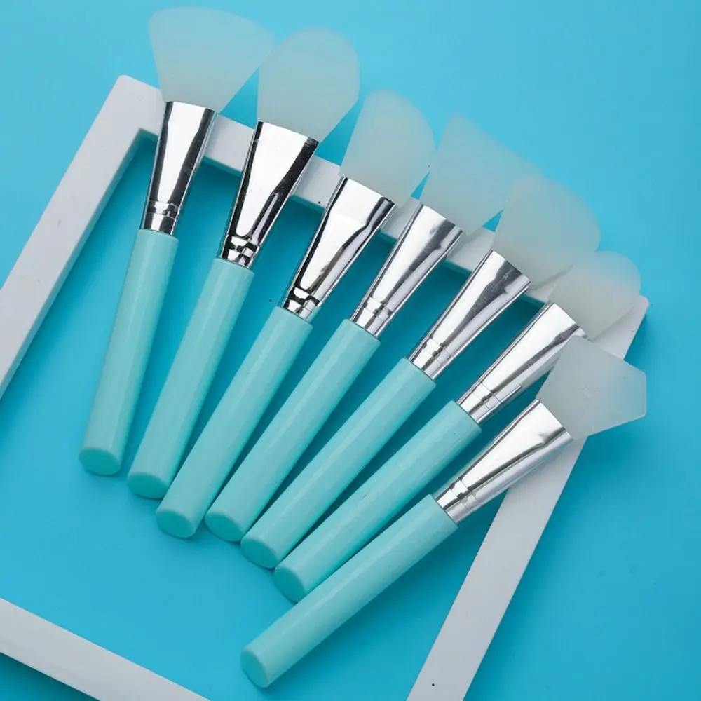 7 stuks professionele doe-het-zelf siliconen maskerborstelset make-upborstel zachte gezichtsmodder mengborstel masker applicator huidverzorgingshulpmiddelen vrouwen