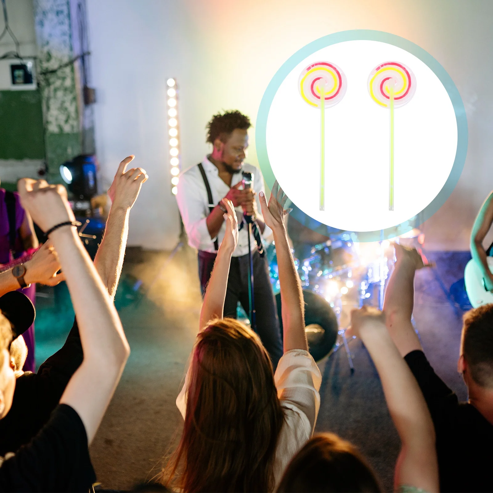 2Pcs Fluorescent St… - image