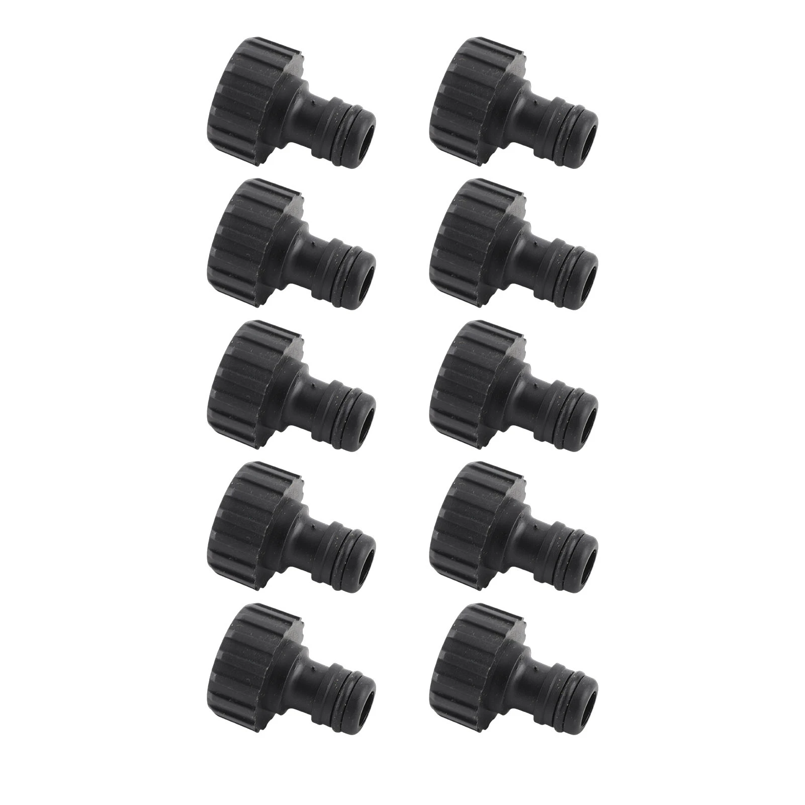 10Pcs 15mm Thread Adapter Plastic Sealable Durable Hose Connector for Courtyard GardenG3/4 Female Thread