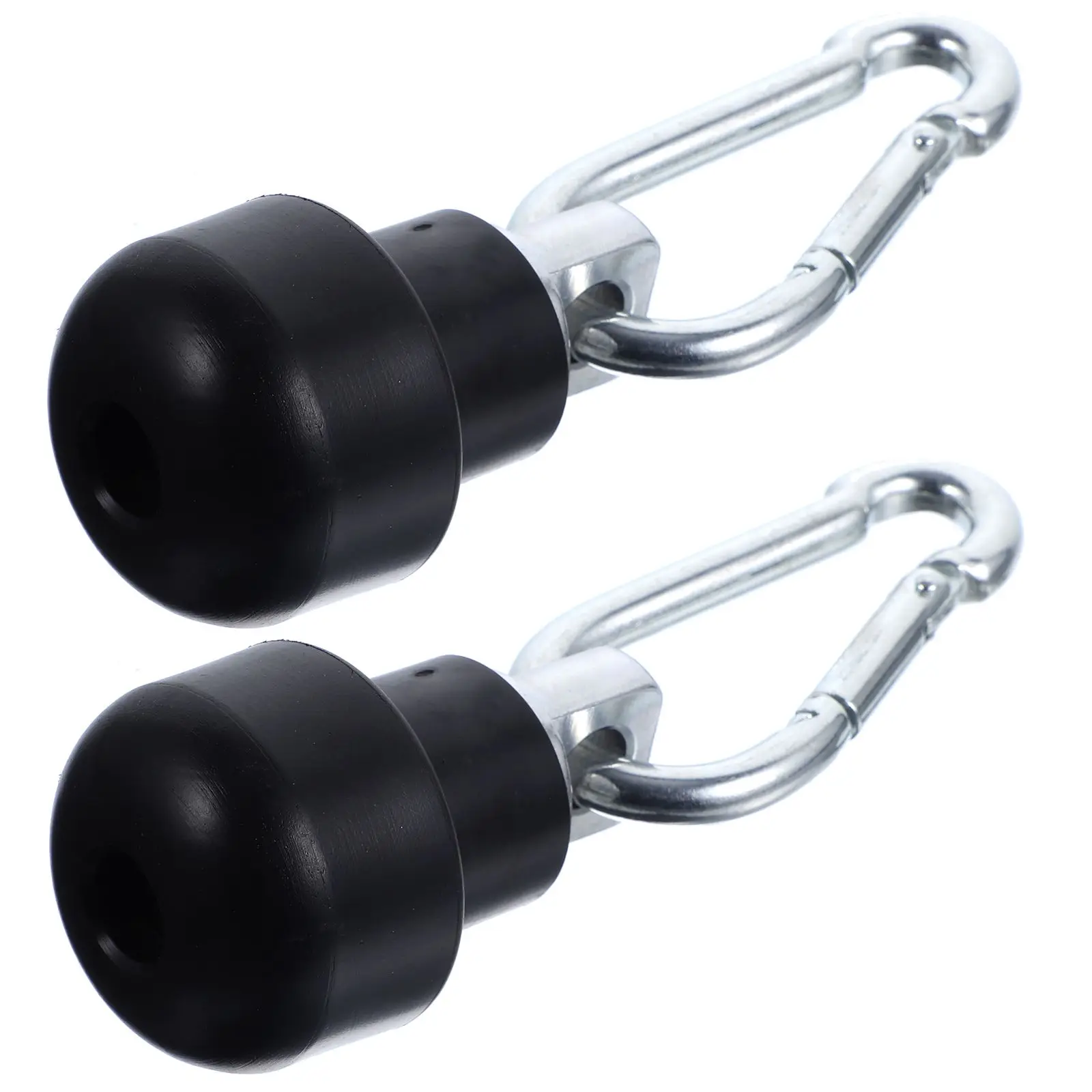 2 Sets Gym Cable Attachments Durable Fitness Equipment Workout Accessories Cable Machine Snap Hook Steel Wire Rope Terminal
