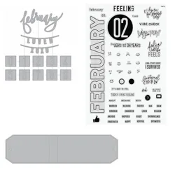 English Clear Stamp Seal DIY Scrapbooking Photo Album Decorative A6536
