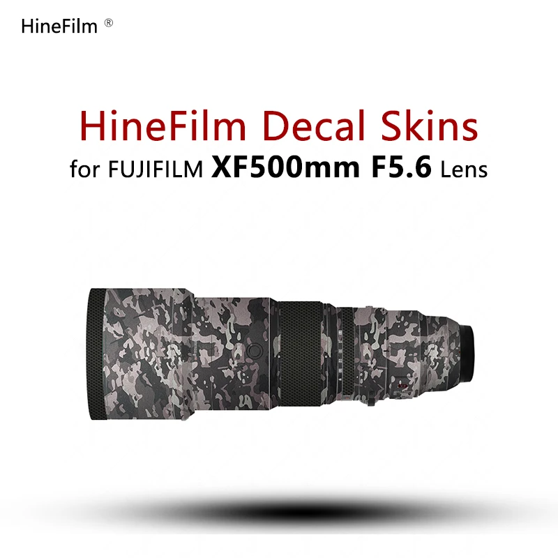 

Hinefilm Skin for Fuji XF500 F5.6 Lens Decal Skin For Fujifilm XF 500mm F5.6 Lens Stickers Protector 500 F5.6 Wrap Sticker Film