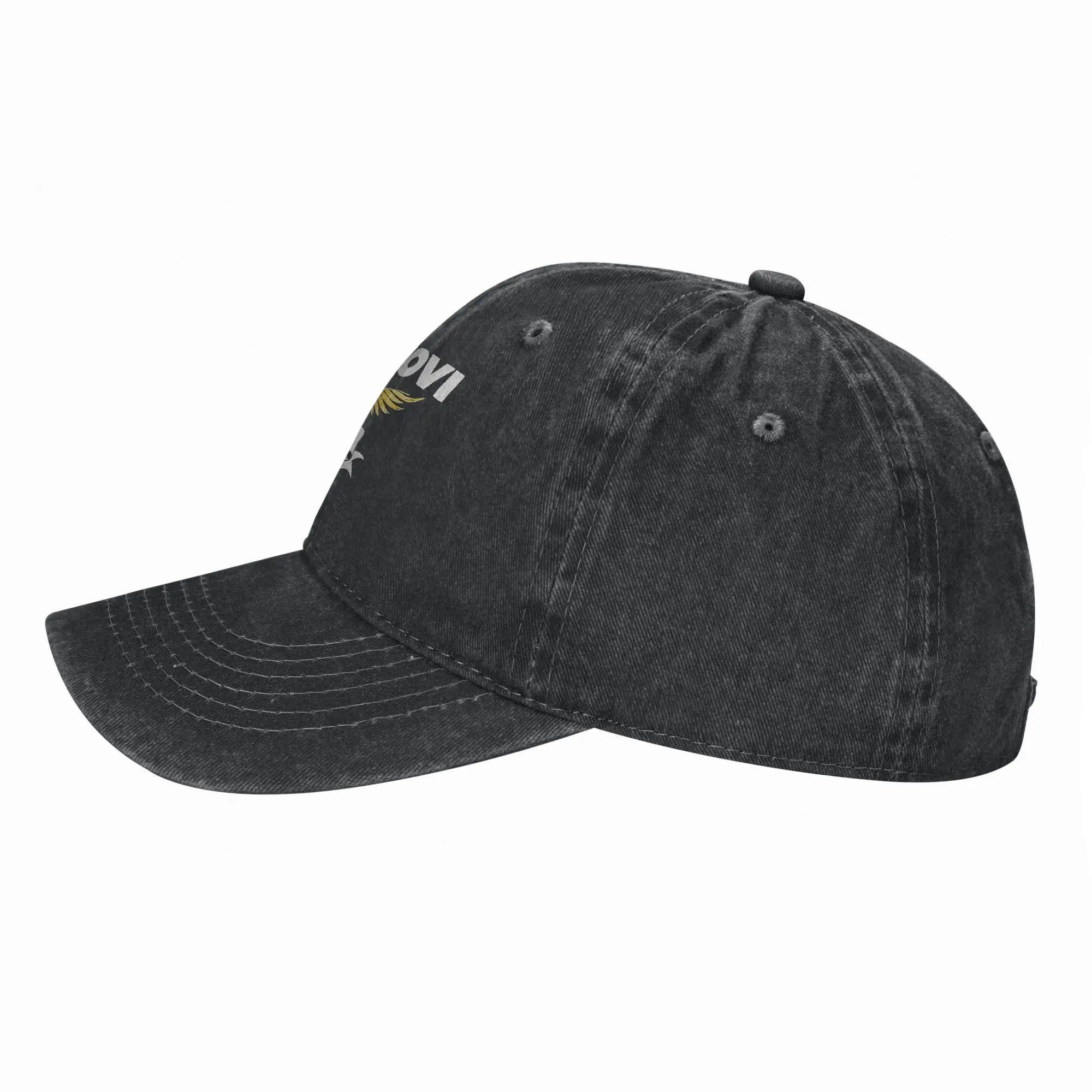 Retro Bons Jovis Forever Concert Music Tour 2026  Baseball Cap Unisex Style Distressed Denim Sun Cap  Outdoor Activities Hat